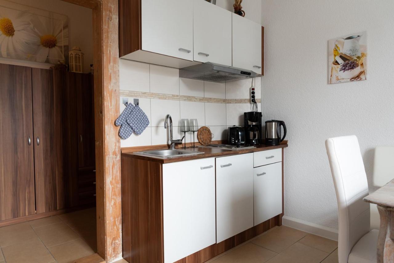 Ferienwohnung Am Kurpark Ostrau Bad Schandau Esterno foto