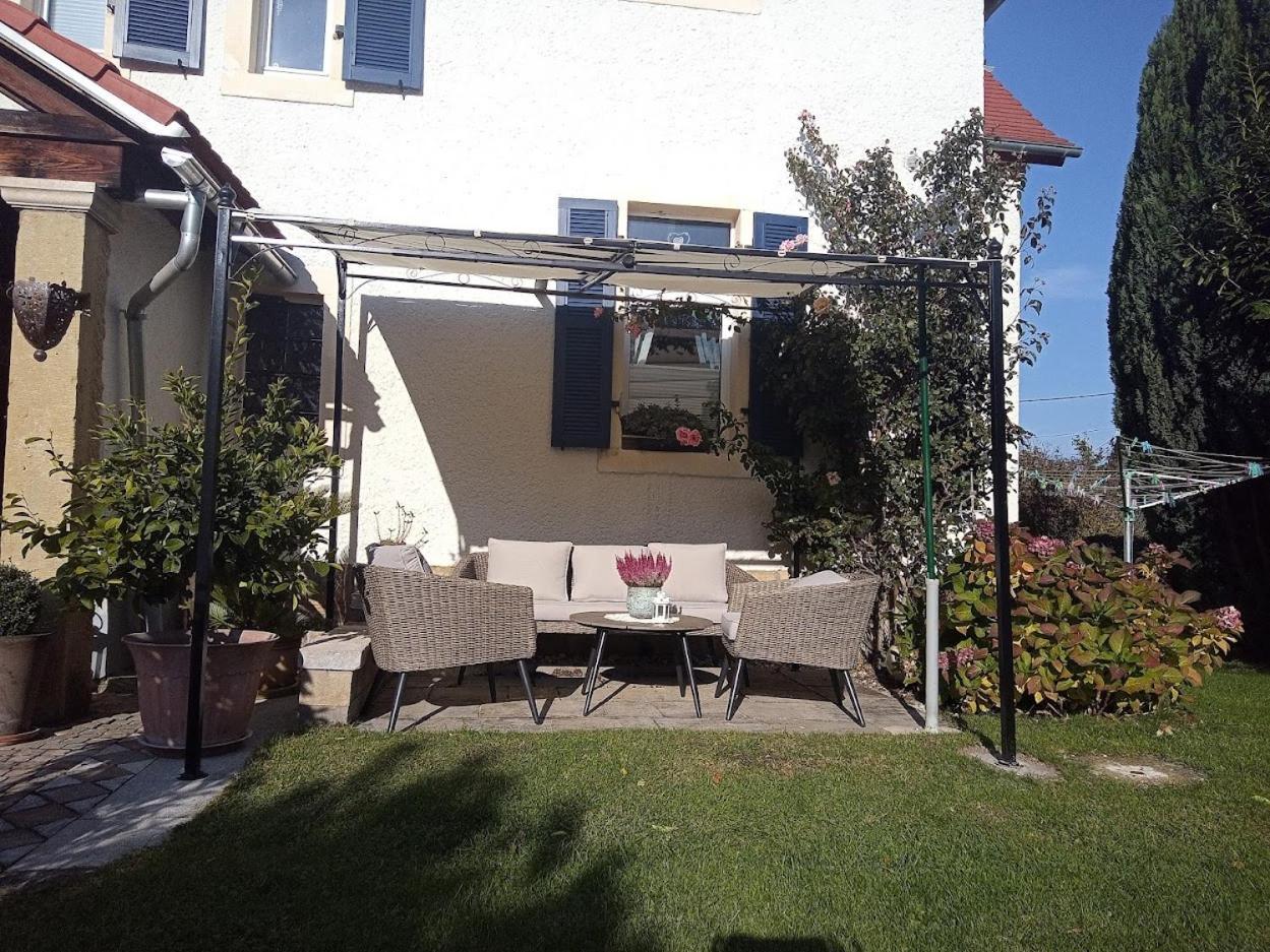 Ferienwohnung Am Kurpark Ostrau Bad Schandau Esterno foto